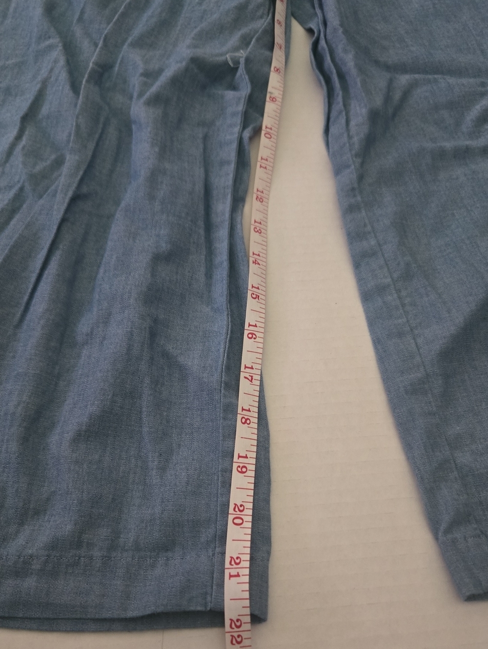 Banana Republic Chambray Button-Front Jumpsuit in Light Blue - Picture 5 of 7